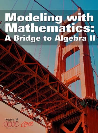 Image of - Modeling With Mathematics A Bridge To Algebra II | Hardcover