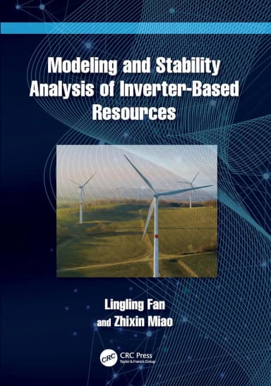 Image of - Modeling And Stability Analysis Of Inverter Based Resources | Hardcover