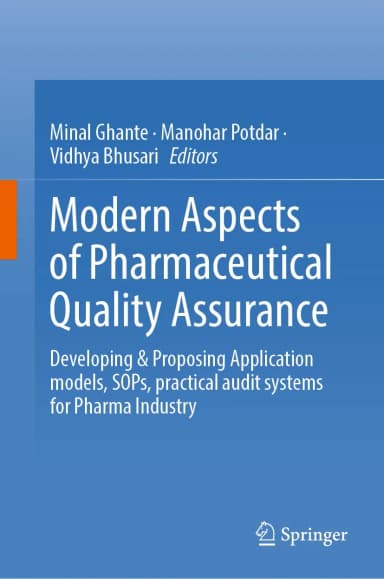Image of - Modern Aspects Of Pharmaceutical Quality Assurance | Hardcover