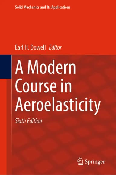 Image of - A Modern Course In Aeroelasticity 6th Edition | Hardcover