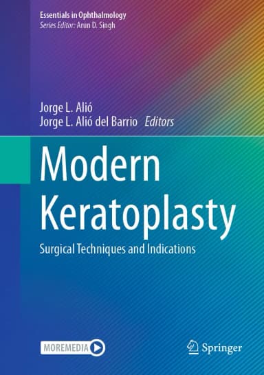 Image of - Modern Keratoplasty Surgical Techniques And Indications | Hardcover