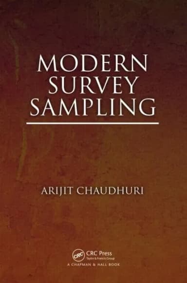 Image of - Modern Survey Sampling | Hardcover