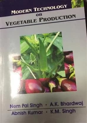 Image of - Modern Technology on Vegetable Production | Paperback