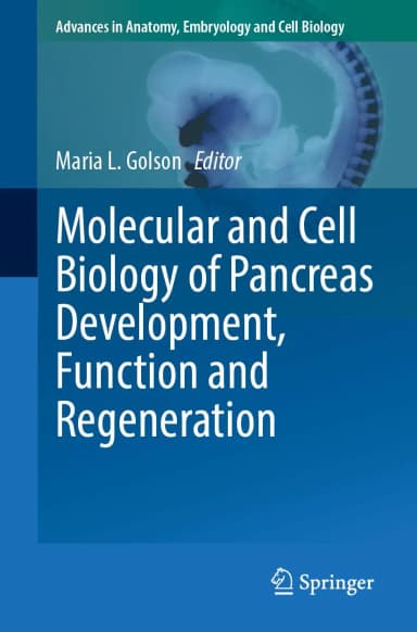 Image of - Molecular And Cell Biology Of Pancreas Development Function And Regeneration | Paperback