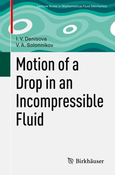 Image of - Motion of A Drop in An Incompressible Fluid | Paperback