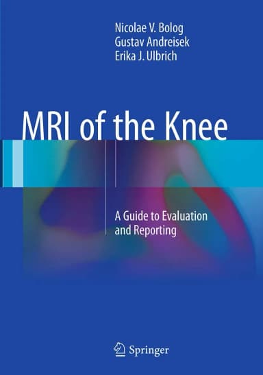 Image of - Mri Of The Knee A Guide To Evaluation And Reporting | Paperback