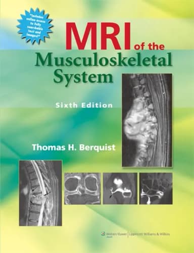 Image of - MRI of the Musculoskeletal System | 6th Edition | Hardcover