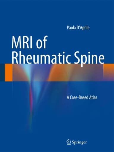 Image of - MRI of Rheumatic Spine A Case-Based Atlas | Hardcover