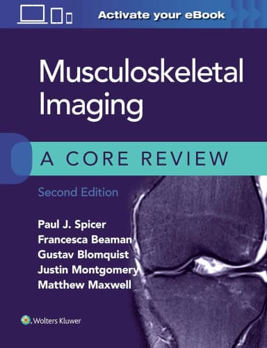 Image of - Musculoskeletal Imaging A Core Review 2nd Edition | Paperback