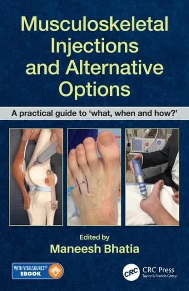 Image of - Musculoskeletal Injections and Alternative Options | Hardcover