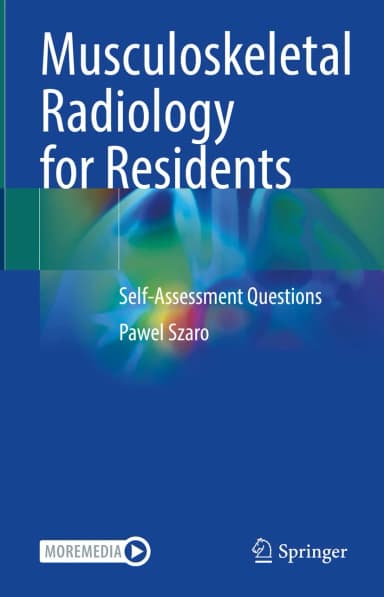 Image of - Musculoskeletal Radiology for Residents Self Assessment Questions | Hardcover