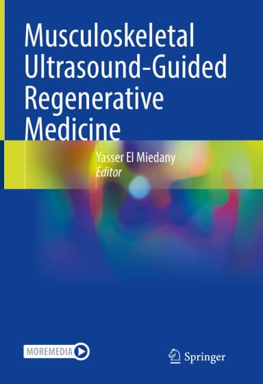 Image of - Musculoskeletal Ultrasound Uided Regenerative Medicine | Hardcover