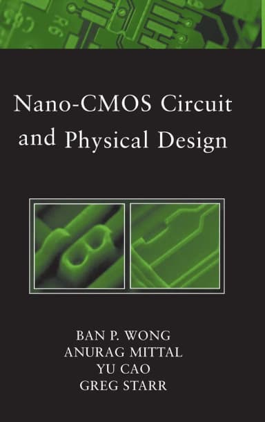 Image of - Nano-CMOS Circuit and Physical Design | Hardcover