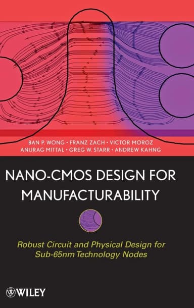 Image of - Nano-CMOS Design for Manufacturability | Hardcover