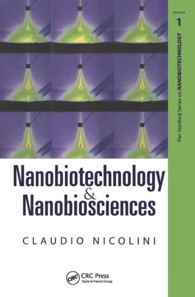 Image of - Nanobiotechnology and Nanobiosciences | Volume 1 | Hardcover