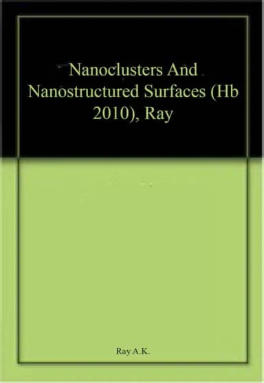 Image of - Nanoclusters And Nanostructured Surfaces | Hardcover