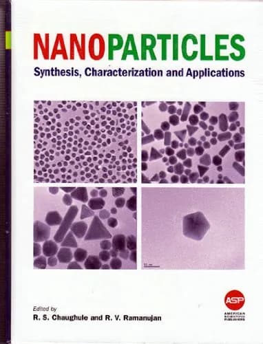 Image of - Nanoparticles Synthesis Characterization And Applications | Hardcover