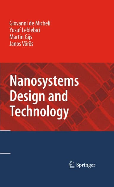 Image of - Nanosystems Design and Technology | Hardcover