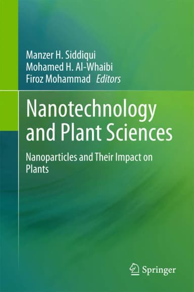 Image of - Nanotechnology and Plant Sciences | Hardcover