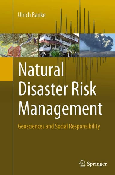 Image of - Natural Disaster Risk Management Geosciences And Social Responsibility | Paperback