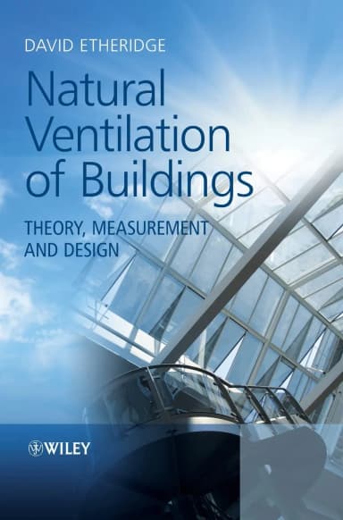 Image of - Natural Ventilation of Buildings Theory | Measurement and Design | Hardcover