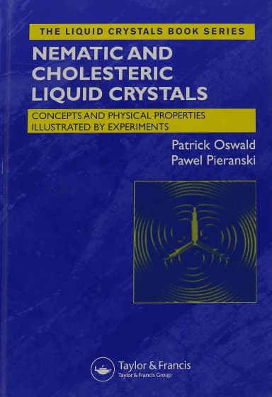 Image of - Nematic and Cholesteric Liquid Crystals | Hardcover