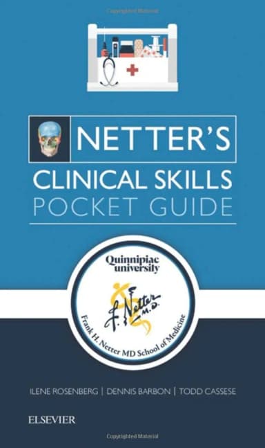 Image of - Netters Clinical Skills Pocket Guide (Sb 2020)