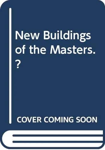 Image of - New Buildings of the Masters I | Hardcover