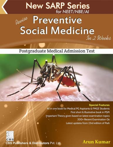 Image of - New SARP Series For NEET NBE AI Preventive Social Medicine | Paperback