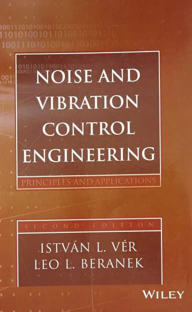 Image of - Noise and Vibration Control Engineering Principles and Applications | Paperback