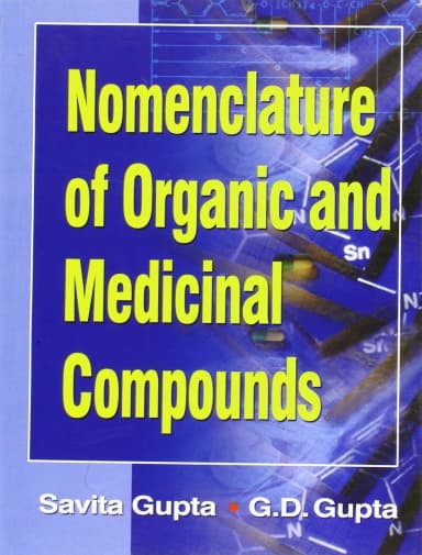 Image of - Nomenclature of Organic and Medicinal Compounds