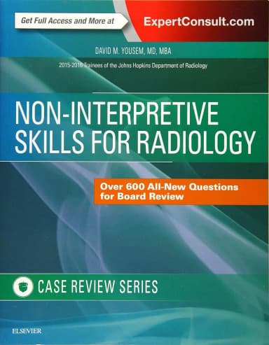 Image of - Non-Interpretive Skills for Radiology Case Review Series | Paperback