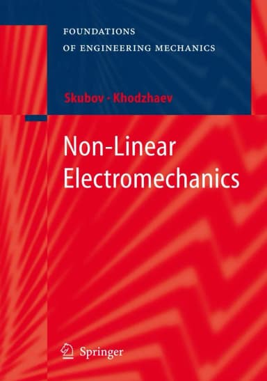Image of - Non-Linear Electromechanics | Hardcover