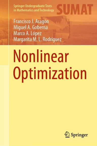 Image of - Nonlinear Optimization | Hardcover