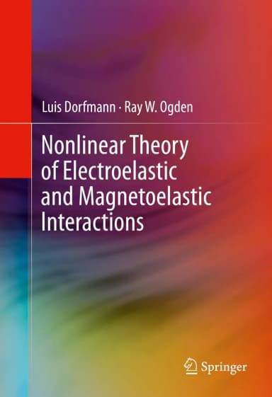 Image of - Nonlinear Theory of Electroelastic and Magnetoelastic Interactions | Hardcover