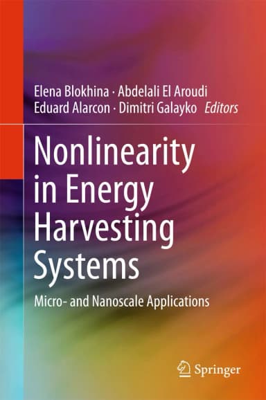 Image of - Nonlinearity in Energy Harvesting Systems | Hardcover
