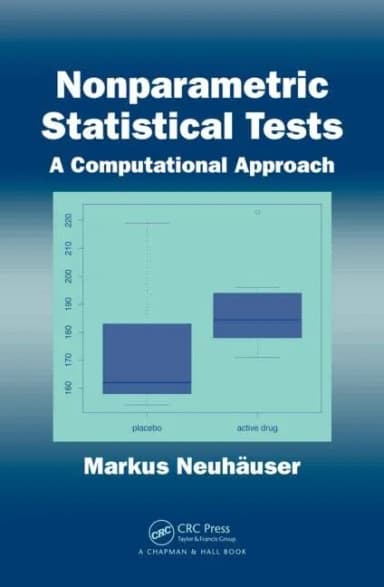 Image of - Nonparametric Statistical Tests A Computational Approach | Hardcover