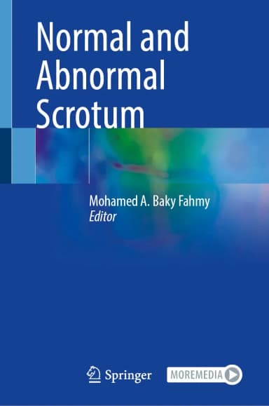 Image of - Normal And Abnormal Scrotum | Hardcover