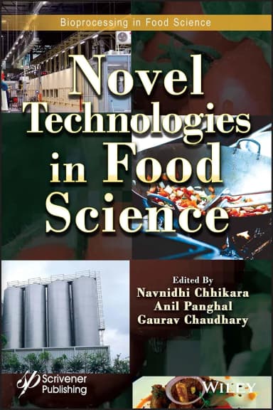 Image of - Novel Technologies In Food Science | Hardcover