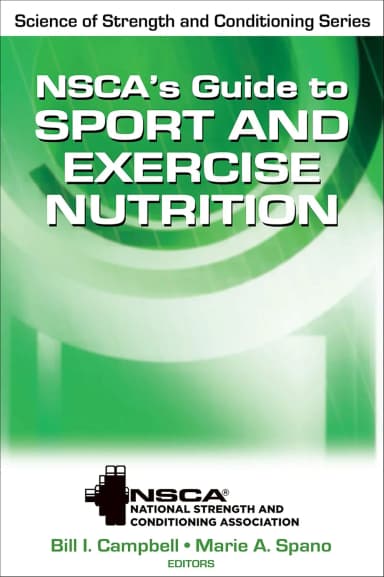 Image of - Nsca's Guide to Sport and Exercise Nutrition | Hardcover