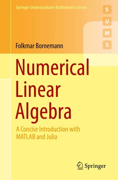 Image of - Numerical Linear Algebra | Paperback