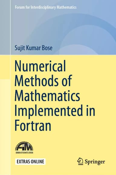 Image of - Numerical Methods Of Mathematics Implemented In Fortran | Hardcover