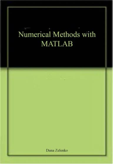 Image of - Numerical Methods with MATLAB | Hardcover