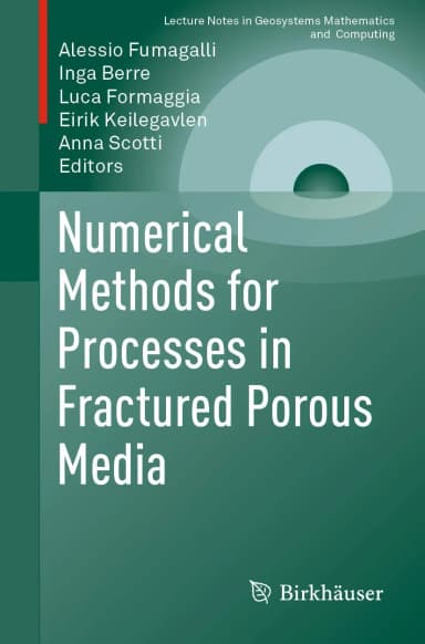 Image of - Numerical Methods For Processes In Fractured Porous Media | Paperback