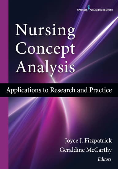 Image of - Nursing Concept Analysis | Paperback