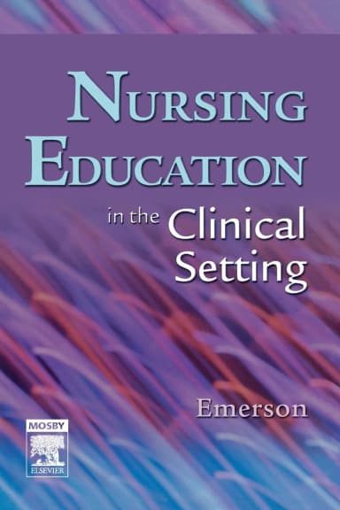 Image of - Nursing Education in the Clinical Setting | Paperback