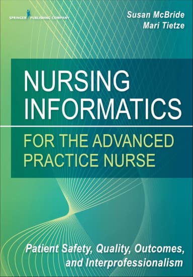 Image of - Nursing Informatics For the Advanced Practice Nurse | Paperback