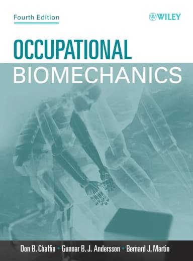 Image of - Occupational Biomechanics | 4th Edition | Hardcover