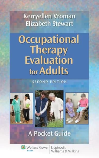 Image of - Occupational Therapy Evaluation For Adults | 2nd Edition | Paperback