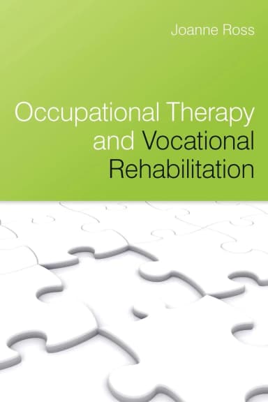 Image of - Occupational Therapy and Vocational Rehabilitation | Paperback